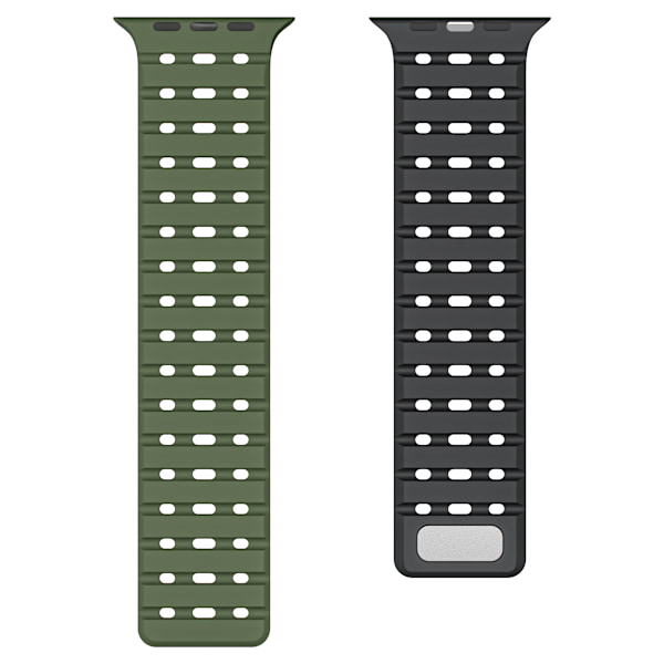 Kellonranneke Apple Watch Series 1-9:lle, 42/44/45 mm ruohon väri