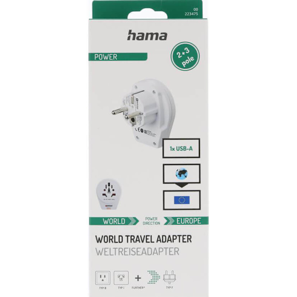 Reseadapter Världen WORLD-EU