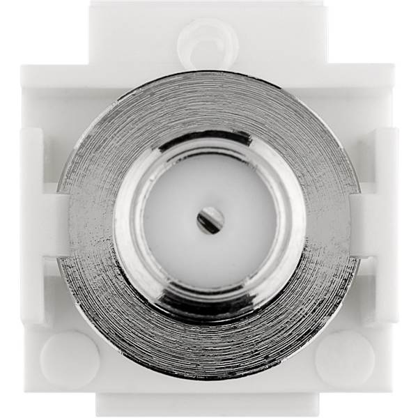 Keystone-modul, SAT/antenn, slätt infälld montering