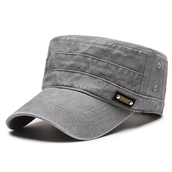 Retro Denim Kasket til Herrer Grå