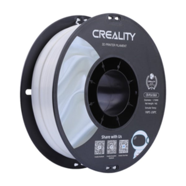CR-Silk PLA Filament Creality (valkoinen)
