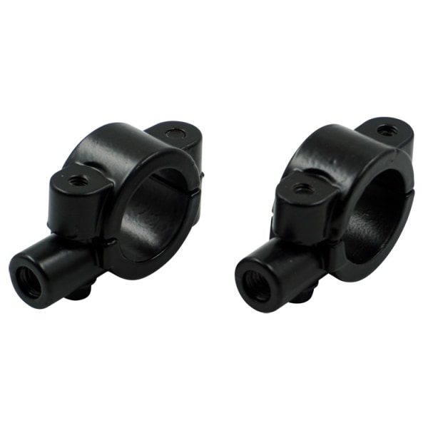 2 Pack 25mm Spejl Gevind Montering Motorcykel Styr til Cykel Motorcykel M8 Sort 0.8 cm