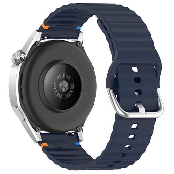 Silikonarmband för Galaxy Watch, Huawei Watch, Xiaomi Watch Blå