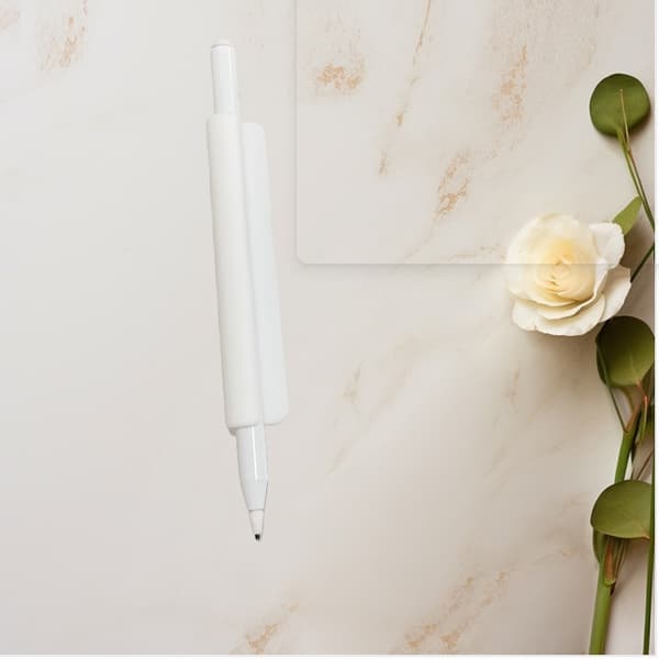 Silikoninen kynäteline Apple Pencilille (USB-C) White White