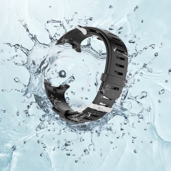 Kellon ranneke Suunto D4/D4i Novolle, 2 eri pituutta Black Black