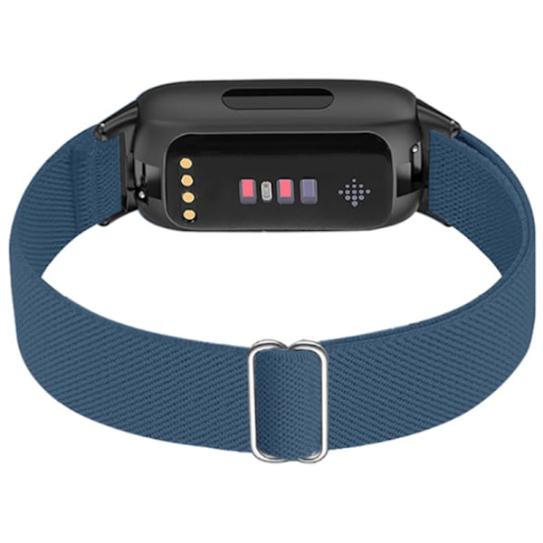 Fitbit Inspire 3 Armband i Elastiskt Nylon Marinblå