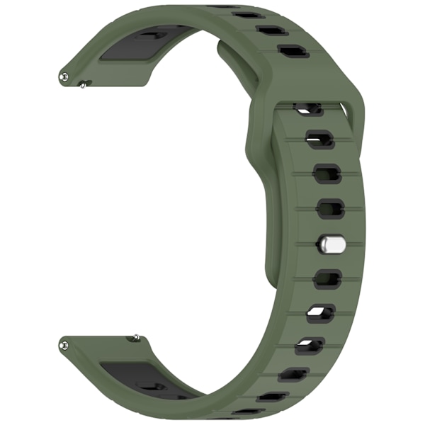 Silikoniranneke Garmin Vivoactive 6 -kellolle Ruohon väri
