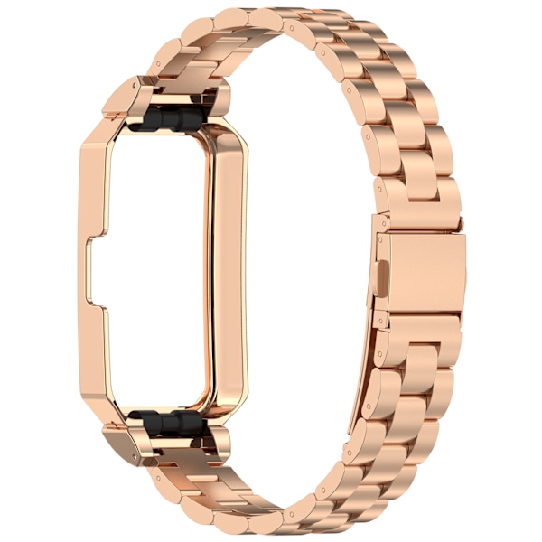 Rostfritt stålarmband för Huawei Band 10/9/8 Rose guld