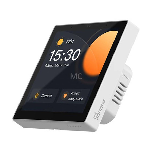 Smart kontrolpanel WiFi/Bluetooth/ZigBee Sonoff NSPanel Pro (hvid)