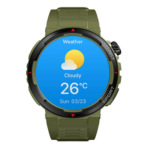 Zeblaze Ares 3 Plus Smartwatch (grøn)