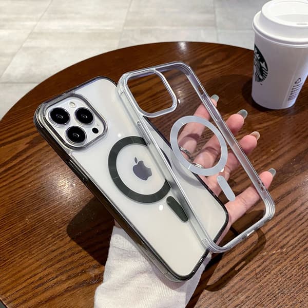 TPU Magnetiskt Mobilfodral MultiColor iPhone 15 Pro MultiColor