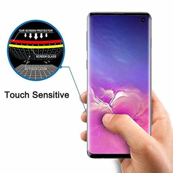 Näytönsuoja Samsung Galaxy S10 karkaistu lasi / 3D kaareva