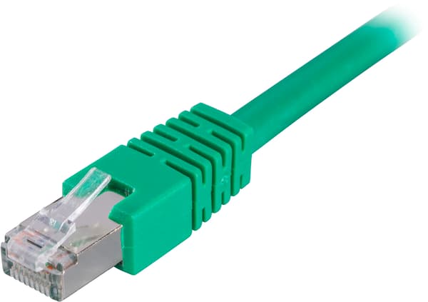 F/UTP Cat6 patch cable 10m, green