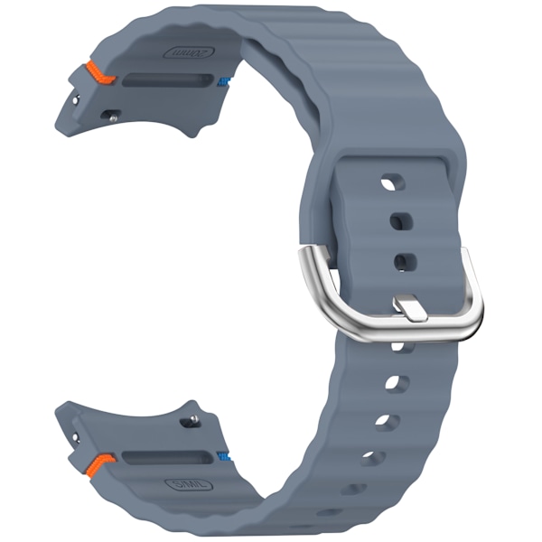 Samsung Watch 7 Wave -ranneke - Hopeasolki (haalistumaton)