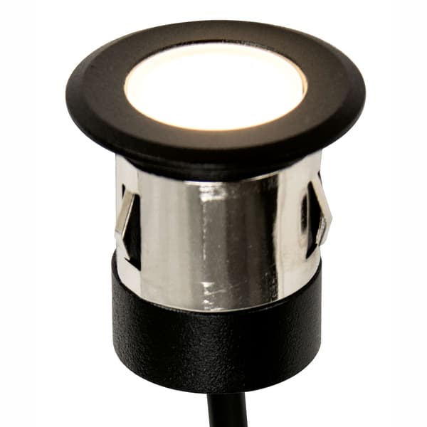 Orion indbyggede spotlights 5 stk. sorte