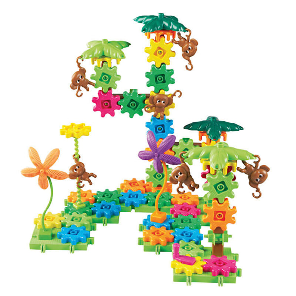 Gears! Movin' Monkeys Building Set -oppimisresurssit LER 9119