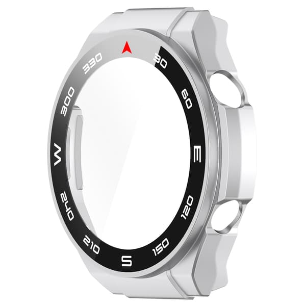 Smart klockfodral med skärmskydd Silver Huawei Watch Ultimate Silver