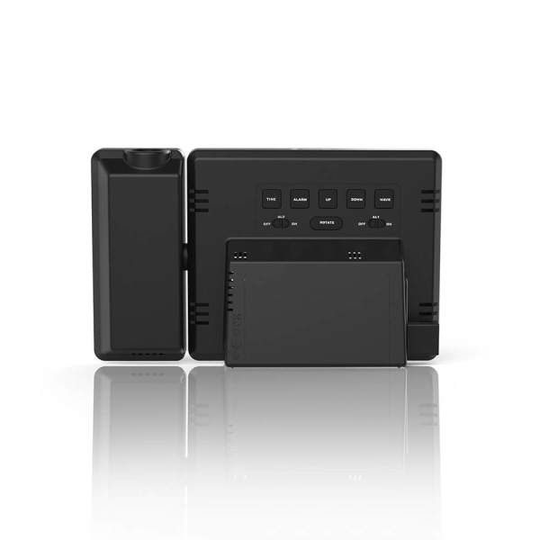 HAMA Väckarklocka Projektion Plus Charge Svart