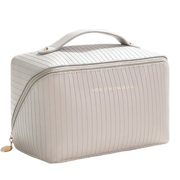 Rymlig necessär / sminkväska Beige