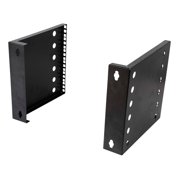 10"-19" wall mount with adjustable width, 6U, 35kg load