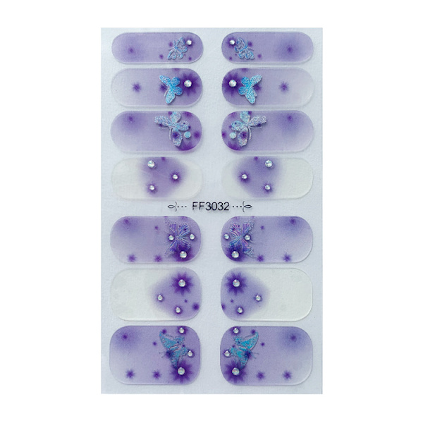 5-pakkaiset Nail Art-tarrat