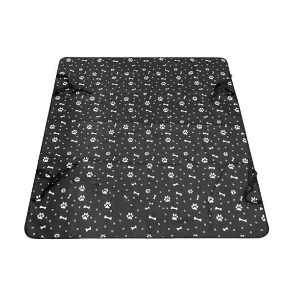 Pet Bilstolsskydd för baksätet Black Black