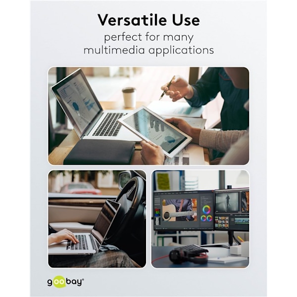 Lightning-USB-A supersoft textilkabel med metallkontakter, 2 m, vit