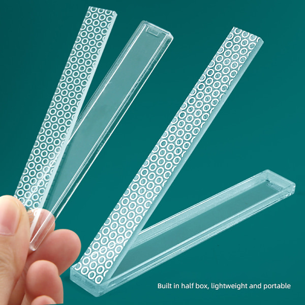 Transparent neglefil i nanoglas - Bikakedesign