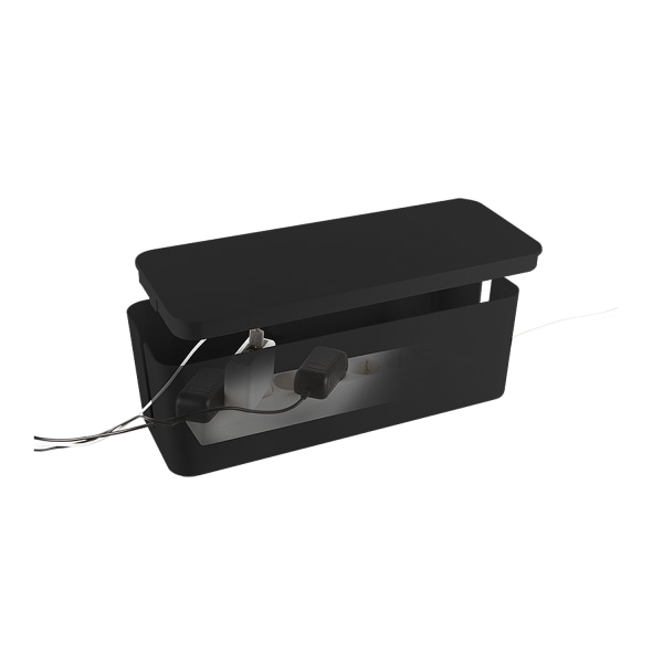 LogiLink Cable box - Kabelgömma L Svart