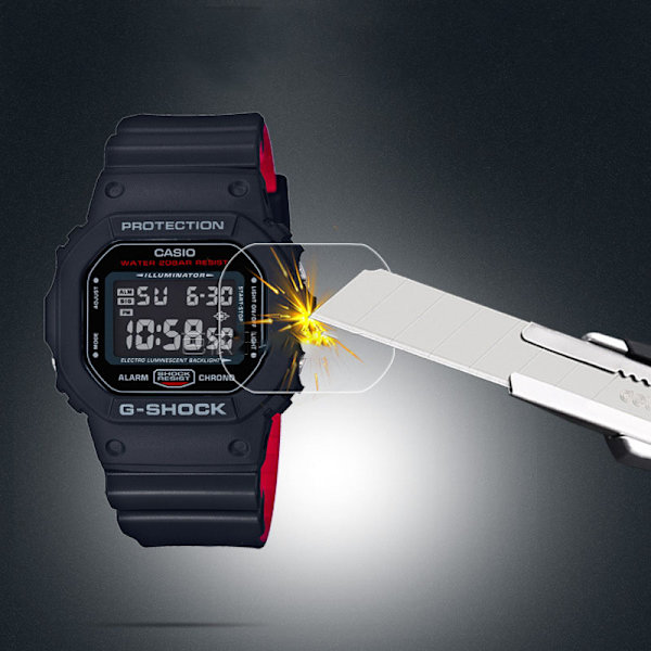 Skärmskydd i Härdat Glas, 2-pack Casio DW-5035