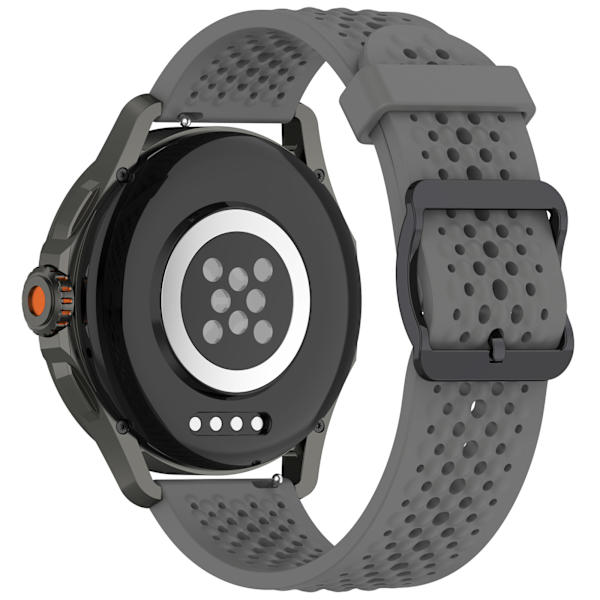 Silikone urrem til Xiaomi Watch S4 Sport Grå 20 mm