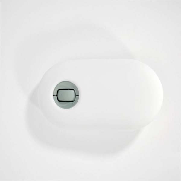 Beskyttende silikone museetui til Logitech Pebble Mouse Hvid