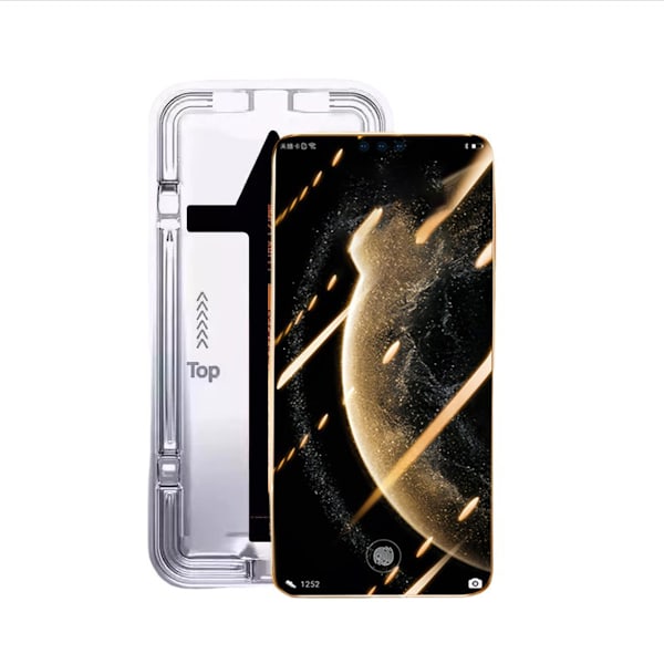 Krystalklart hærdet glas til Honor Magic6 Pro med applikator