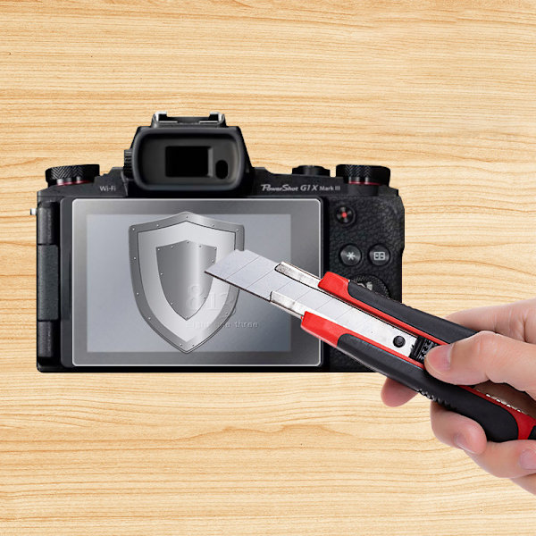 Canon G1 X Mark III karkaistu lasi näytönsuoja