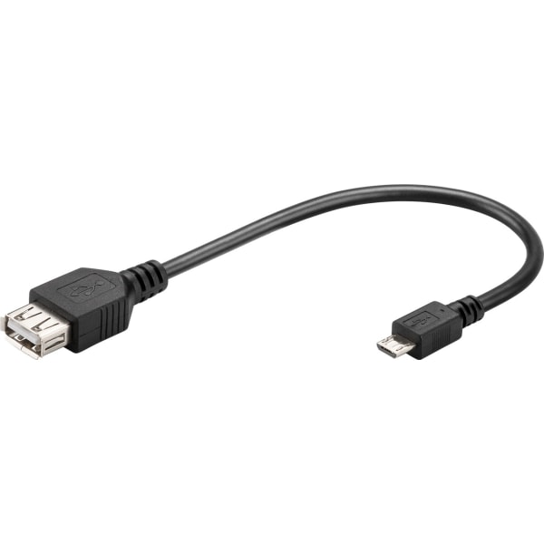 Goobay USB Micro-B / USB A OTG höghastighetsadapter för anslutni