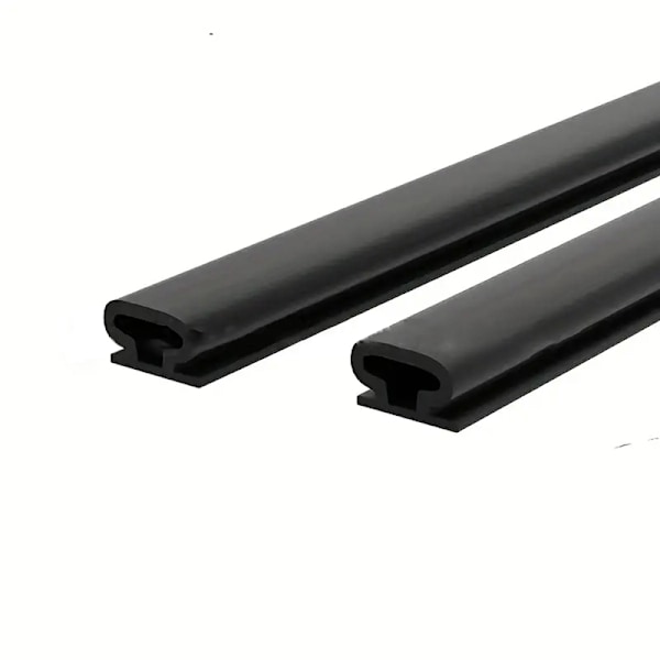 TPE Dörrtätningslist 6 Meter Svart