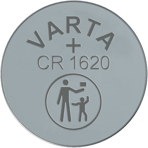 CR1620 3V Lithium Knappcellsbatteri 2-pack