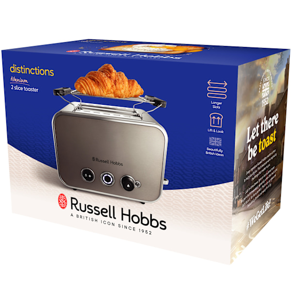 Brödrost Distinctions 2S Toaster Titanium 26432-56