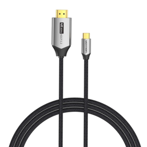 USB-C til HDMI 2.0-kabel Vention CRBBF 1m, 4K 60Hz (sort)