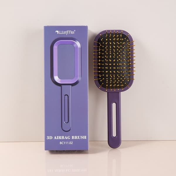 3D Airbag Massage Comb Presentförpackning - Hårbottenmassage & Hårutjämning