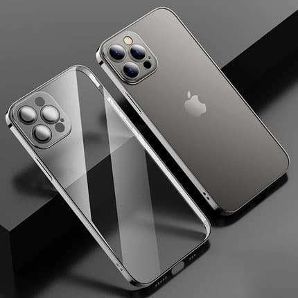 Telefonfodral med linsskydd Black iPhone 14 Pro Black