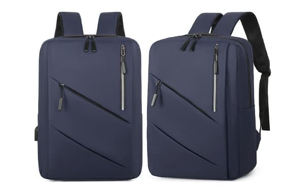 Business Commute 3-Piece Backpack Set , Lightweight Blue Blue