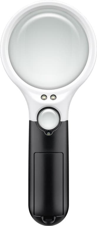 LED-forstørrelsesglas