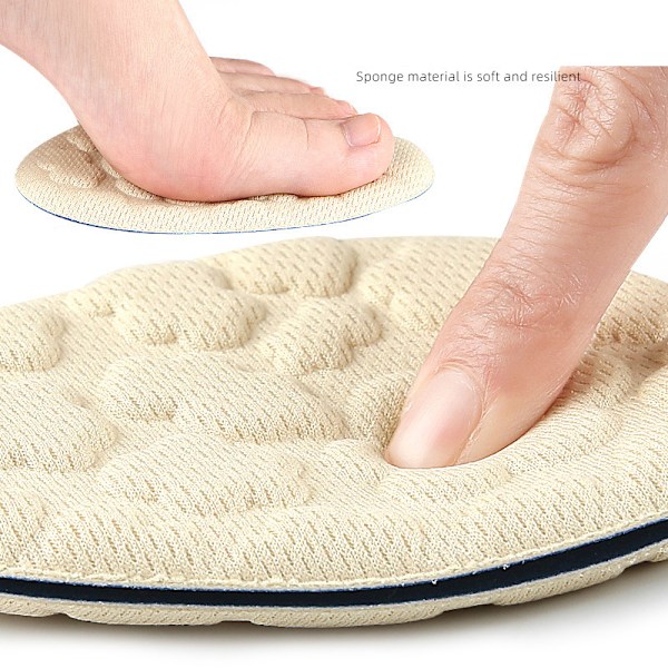 Cloud Framfootkuddar för Höga Klackar - 2 Par (Svart) Beige