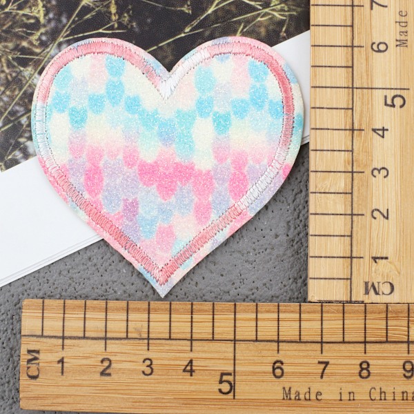 18-osainen Patch Set - Brodeeratut silitettävät merkit