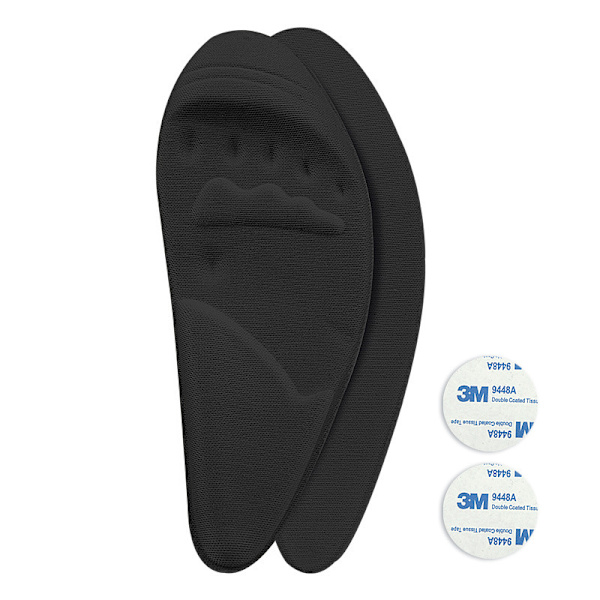 Främre fotdynor (2-pack) Svart