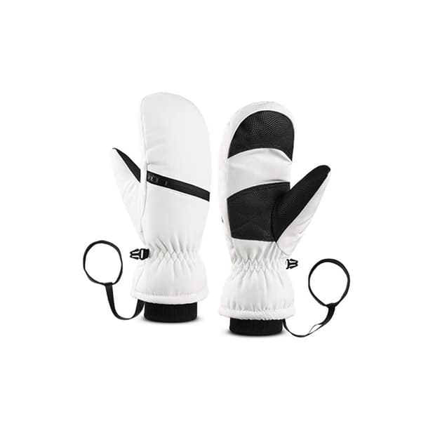 Skihandsker - Touchscreen, Vandtætte, Vindtætte White L White L