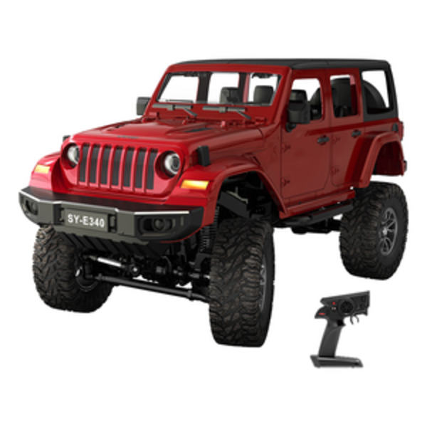 Fjärrstyrd bil 1:14 Double Eagle (röd) Jeep Crawler Pro E340-003