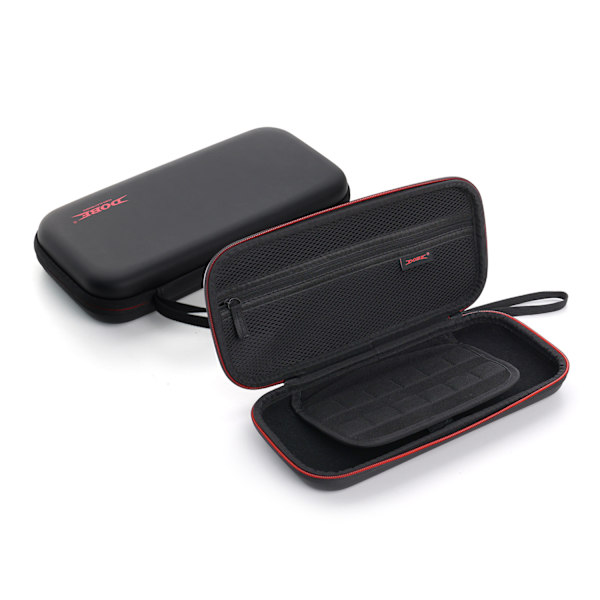 Elegant svart PU-bärväska för SWITCH 2 med korthållare