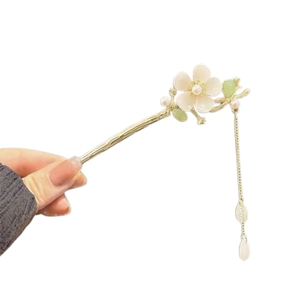 Elegant Magnolia Hairpin Tone Alloy Hair Stick för kvinnor 1